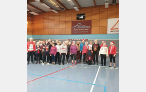 Pulls de Noël à la dernière séance de Renforcement musculaire