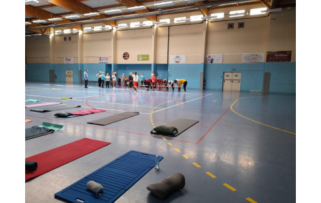 Renforcement musculaire du vendredi midi (avec EMILIE) Gymnaste TABARLY de 11h30 à 12h30